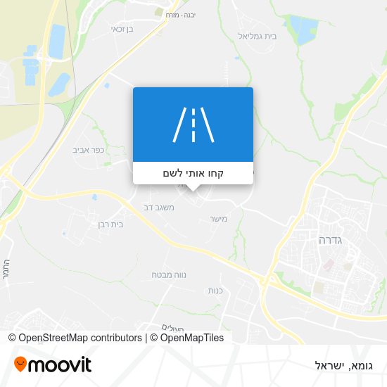מפת גומא
