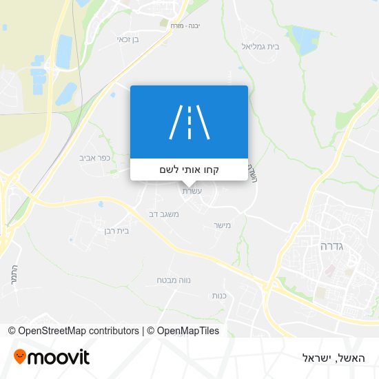 מפת האשל