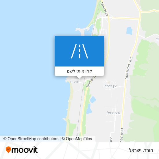 מפת הורד