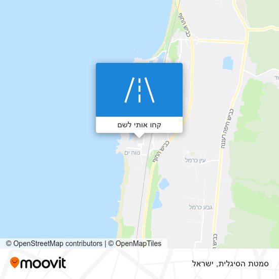 מפת סמטת הסיגלית