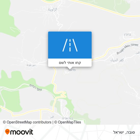 מפת סובה