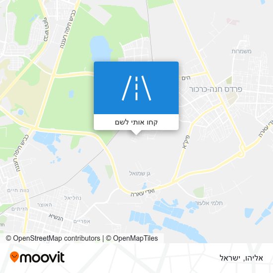 מפת אליהו