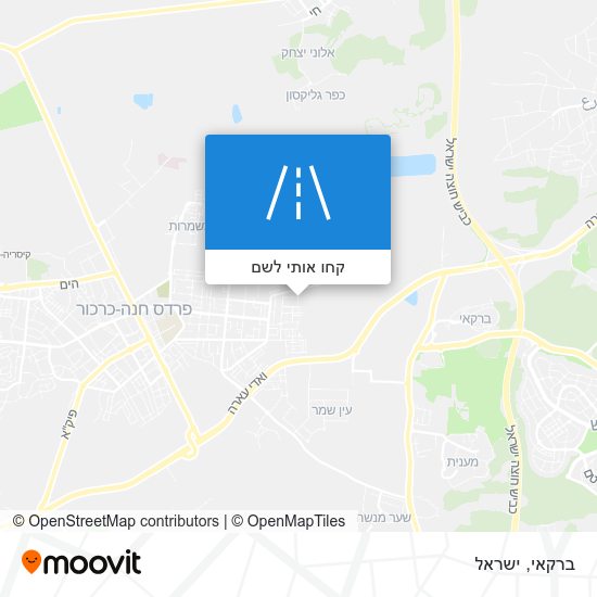 מפת ברקאי