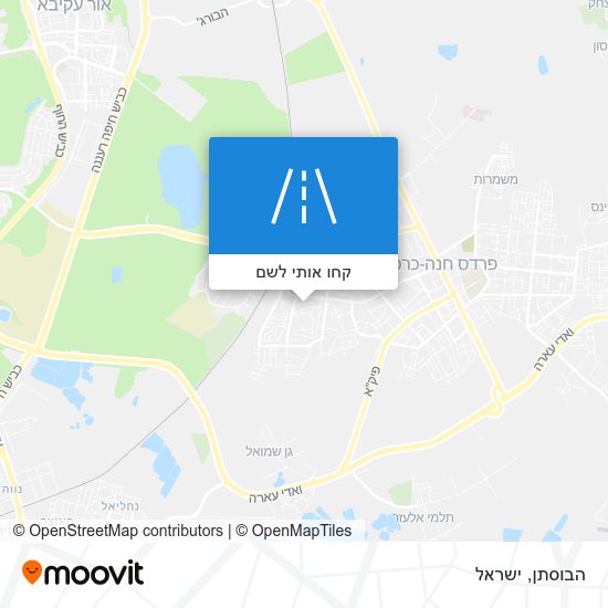 מפת הבוסתן