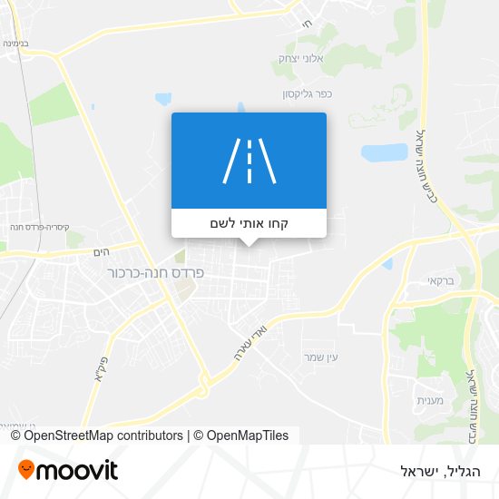 מפת הגליל
