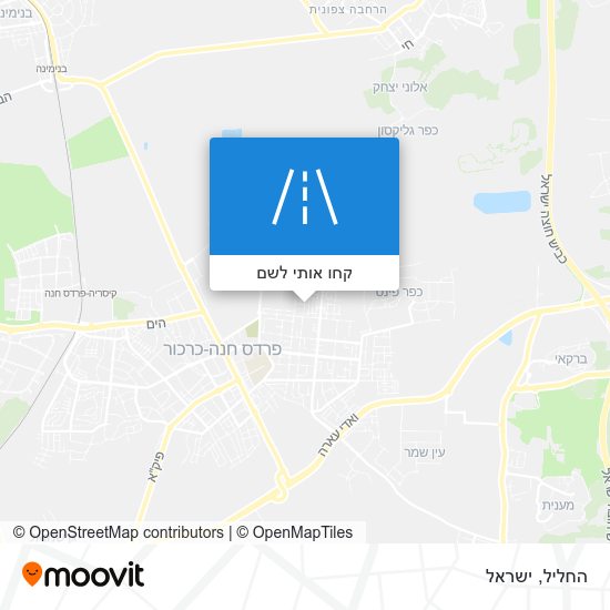 מפת החליל