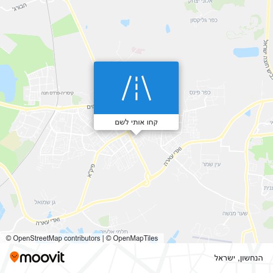 מפת הנחשון