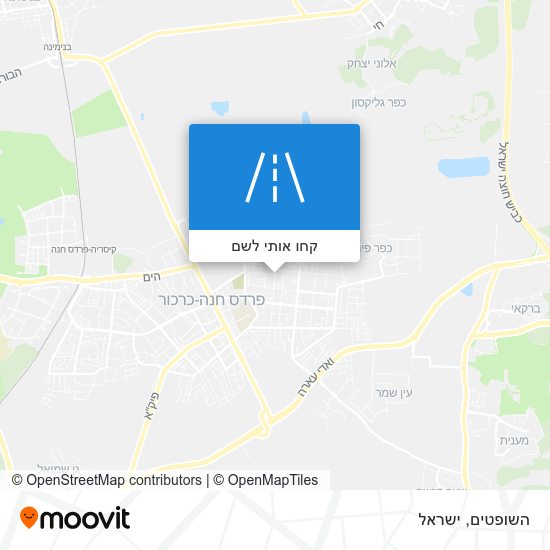 מפת השופטים