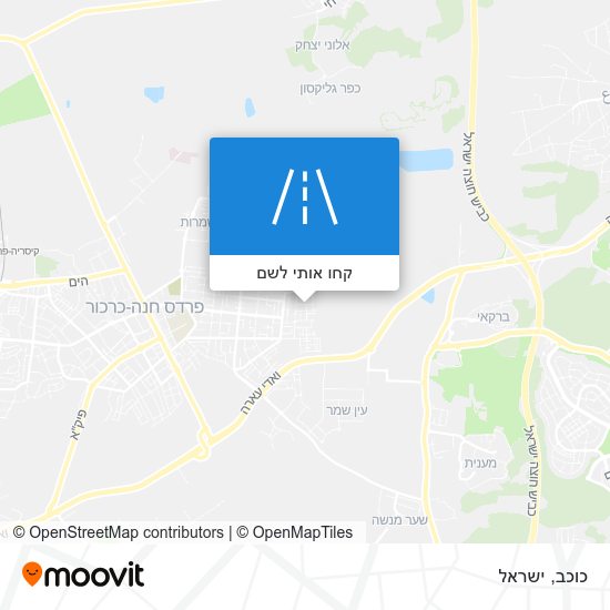 מפת כוכב