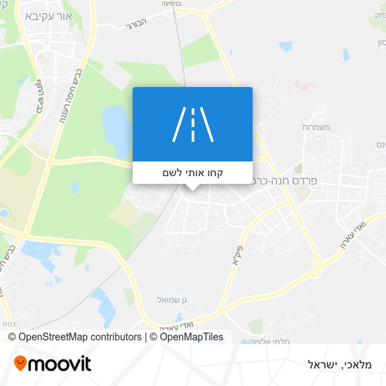 מפת מלאכי