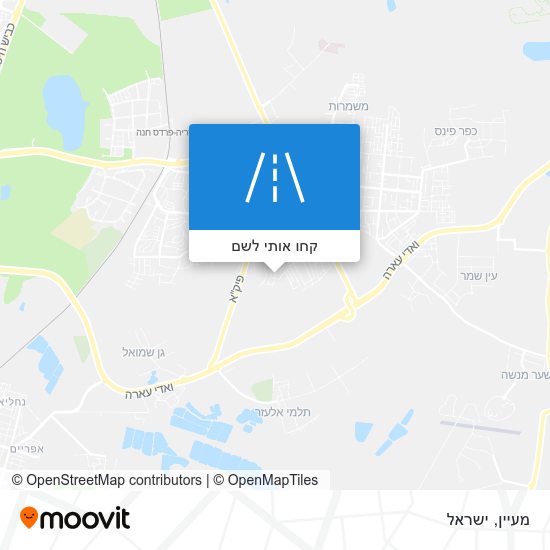מפת מעיין