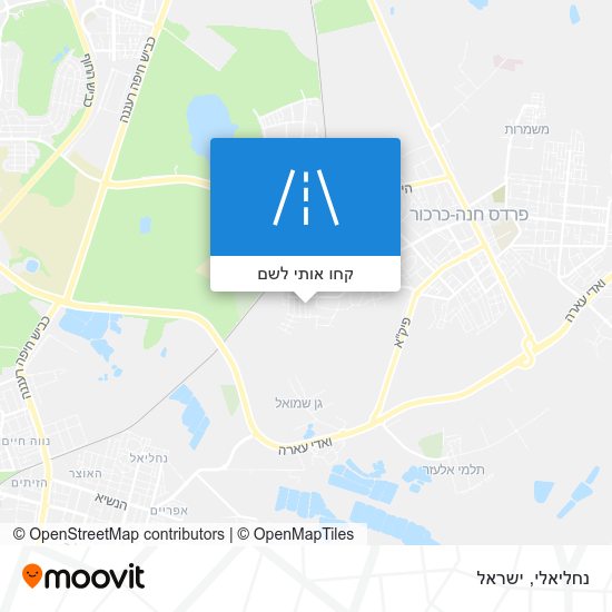 מפת נחליאלי