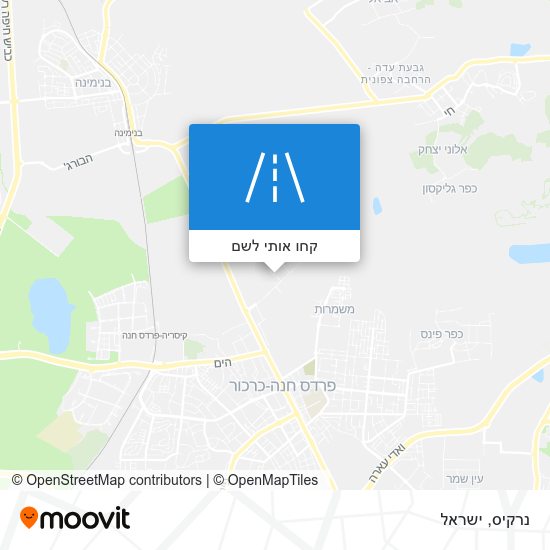 מפת נרקיס
