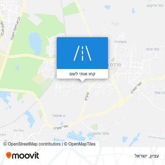 מפת עציון