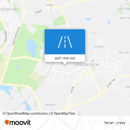 מפת צפניה