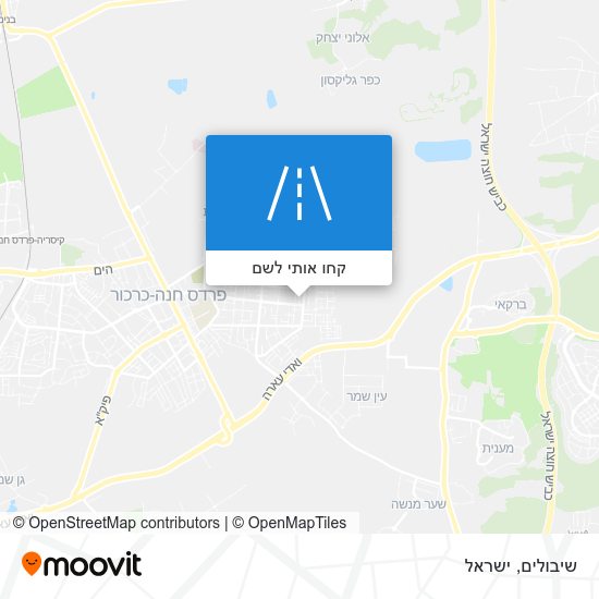 מפת שיבולים