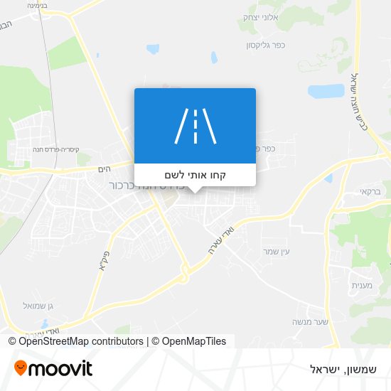 מפת שמשון