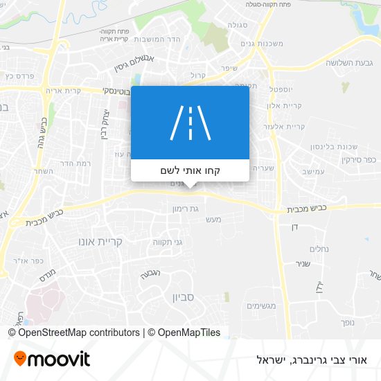 מפת אורי צבי גרינברג
