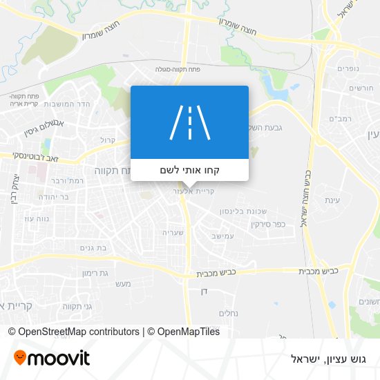 מפת גוש עציון