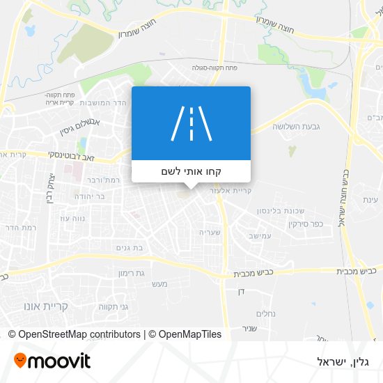 מפת גלין