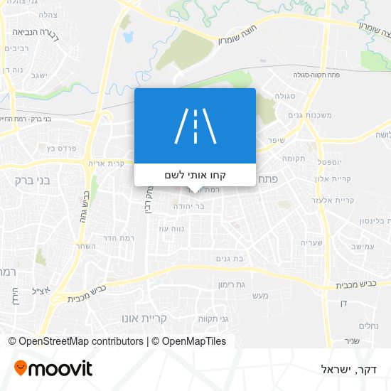 מפת דקר