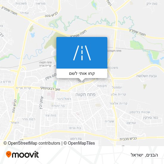 מפת הבנים