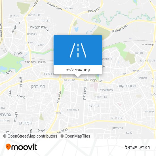 מפת המרץ