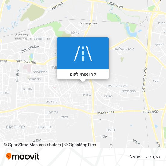 מפת הערבה