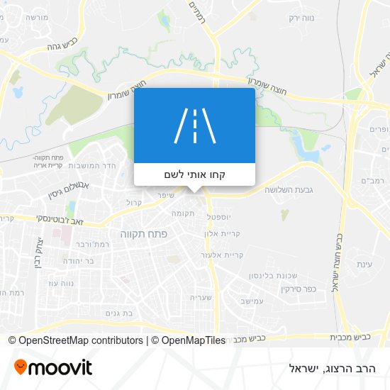 מפת הרב הרצוג