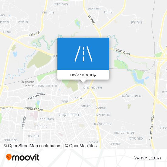 מפת הרכב