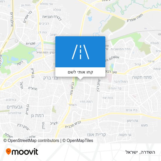 מפת השדרה