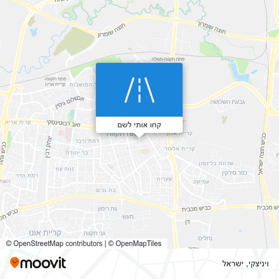 מפת ויניצקי