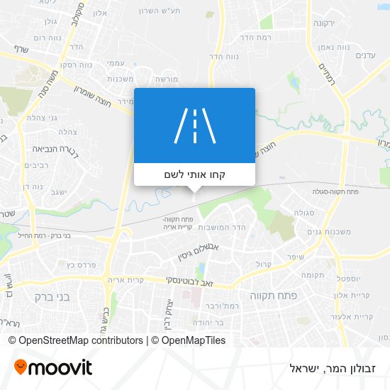 מפת זבולון המר