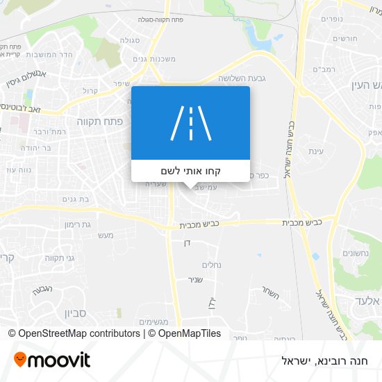 מפת חנה רובינא