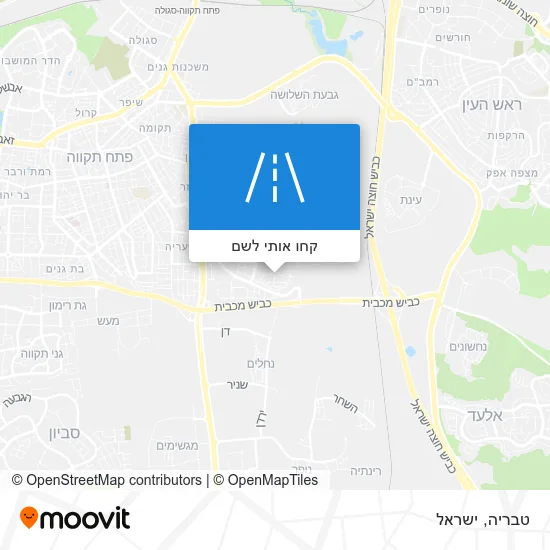 מפת טבריה