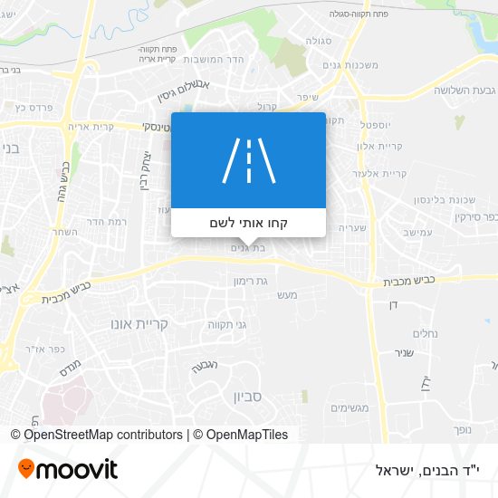 מפת י"ד הבנים