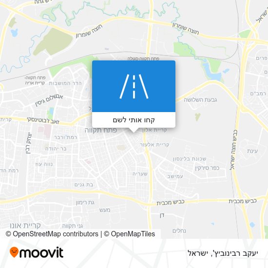 מפת יעקב רבינוביץ'