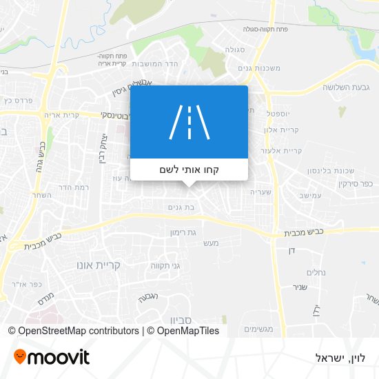 מפת לוין