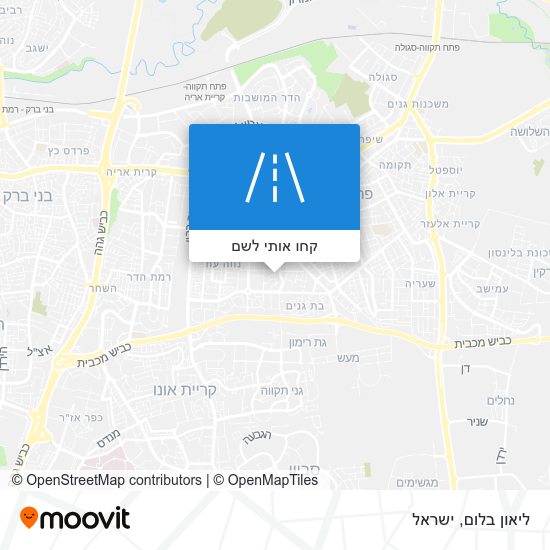 מפת ליאון בלום