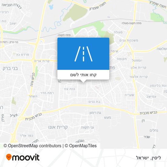 מפת ליסין