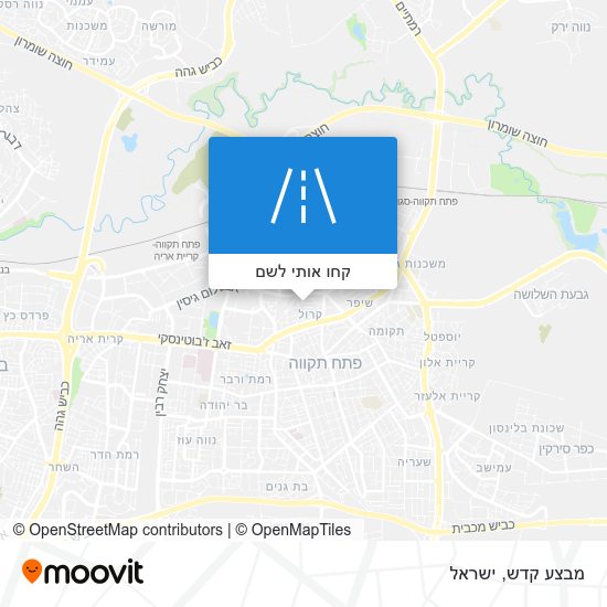 מפת מבצע קדש