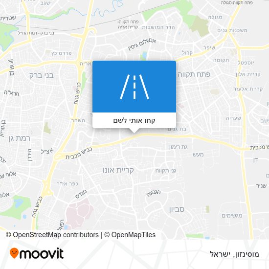 מפת מוסינזון