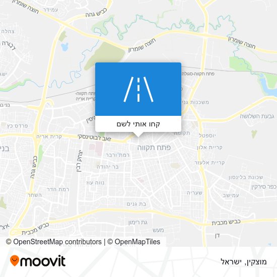מפת מוצקין