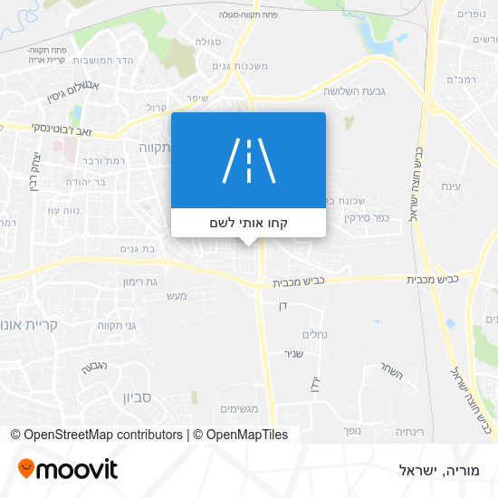 מפת מוריה