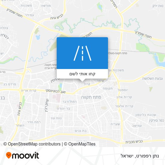 מפת נתן רפפורט