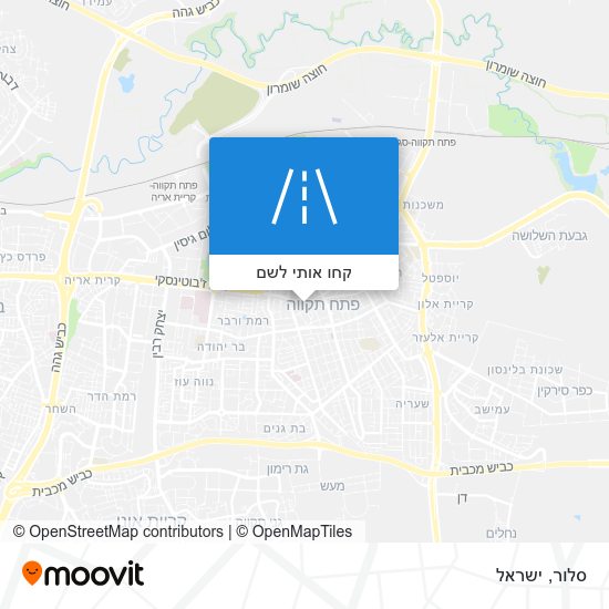 מפת סלור