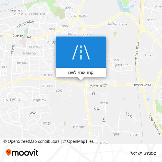 מפת צפניה