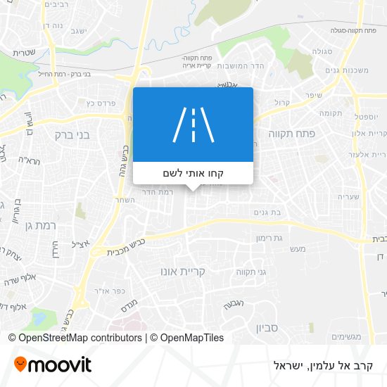 מפת קרב אל עלמין