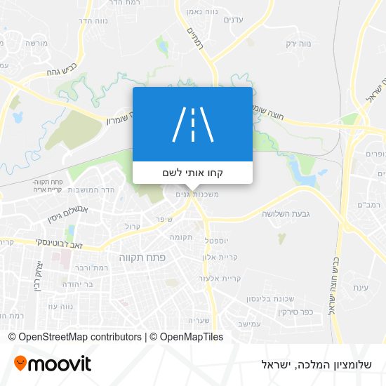 מפת שלומציון המלכה