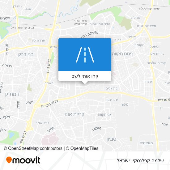 מפת שלמה קפלנסקי